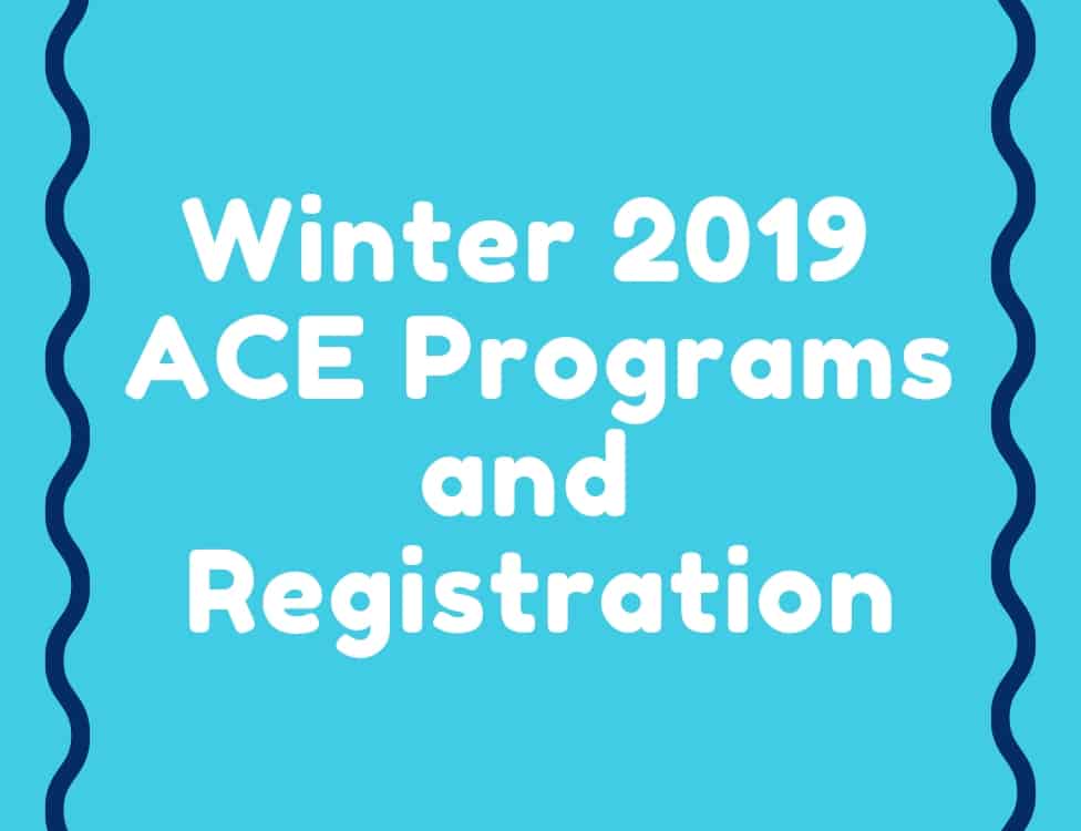 Winter 2019 ACE