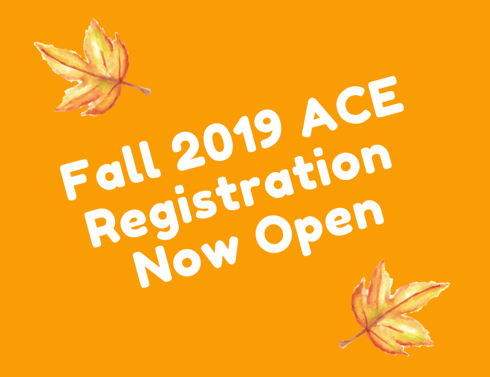Fall ACE flyer