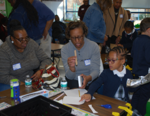 Grandparents and students Grace Episcopal Day School