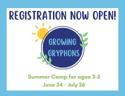 Growing Gryphons Camp Registration